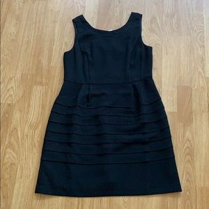 New Ann Taylor Loft black, knee-length dress.